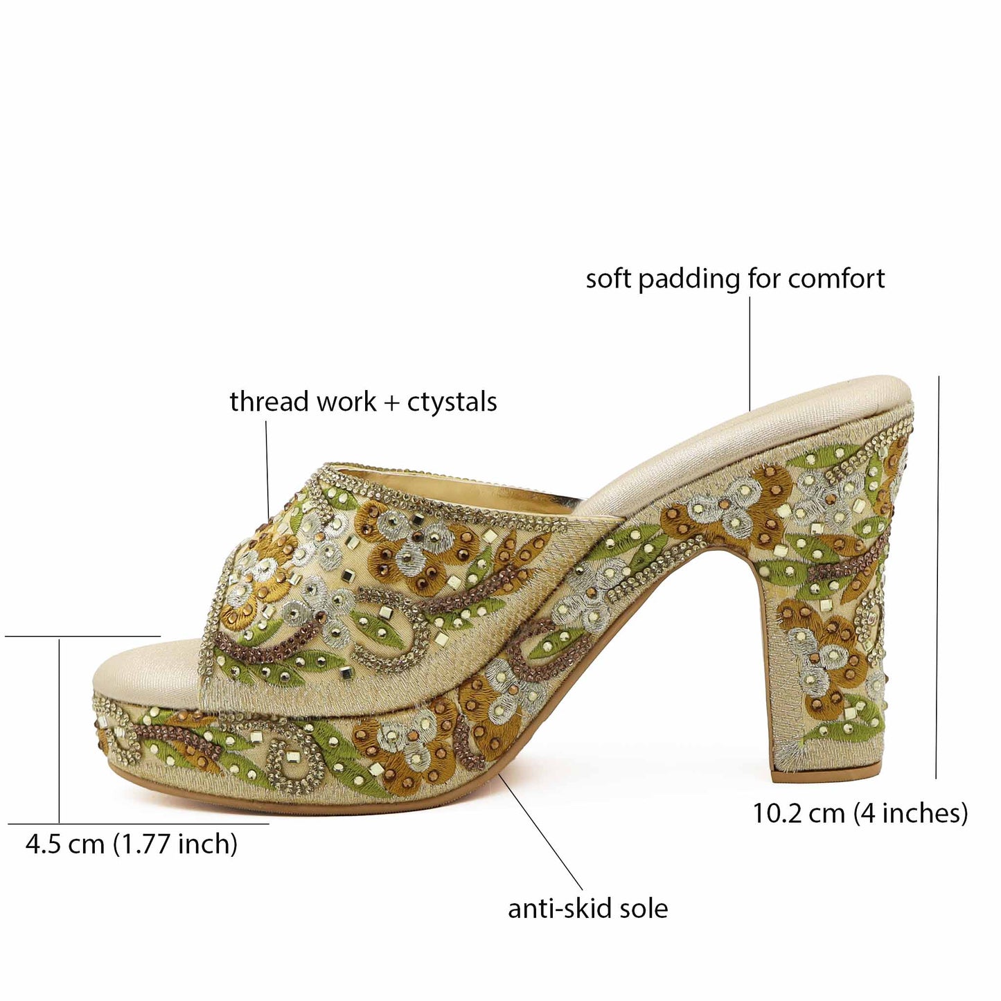 Gulnaz Block Heel