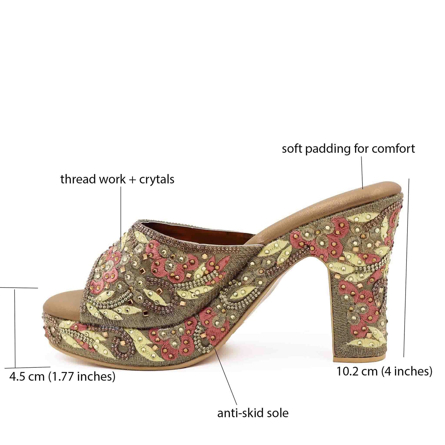 Gulnaz Block Heel