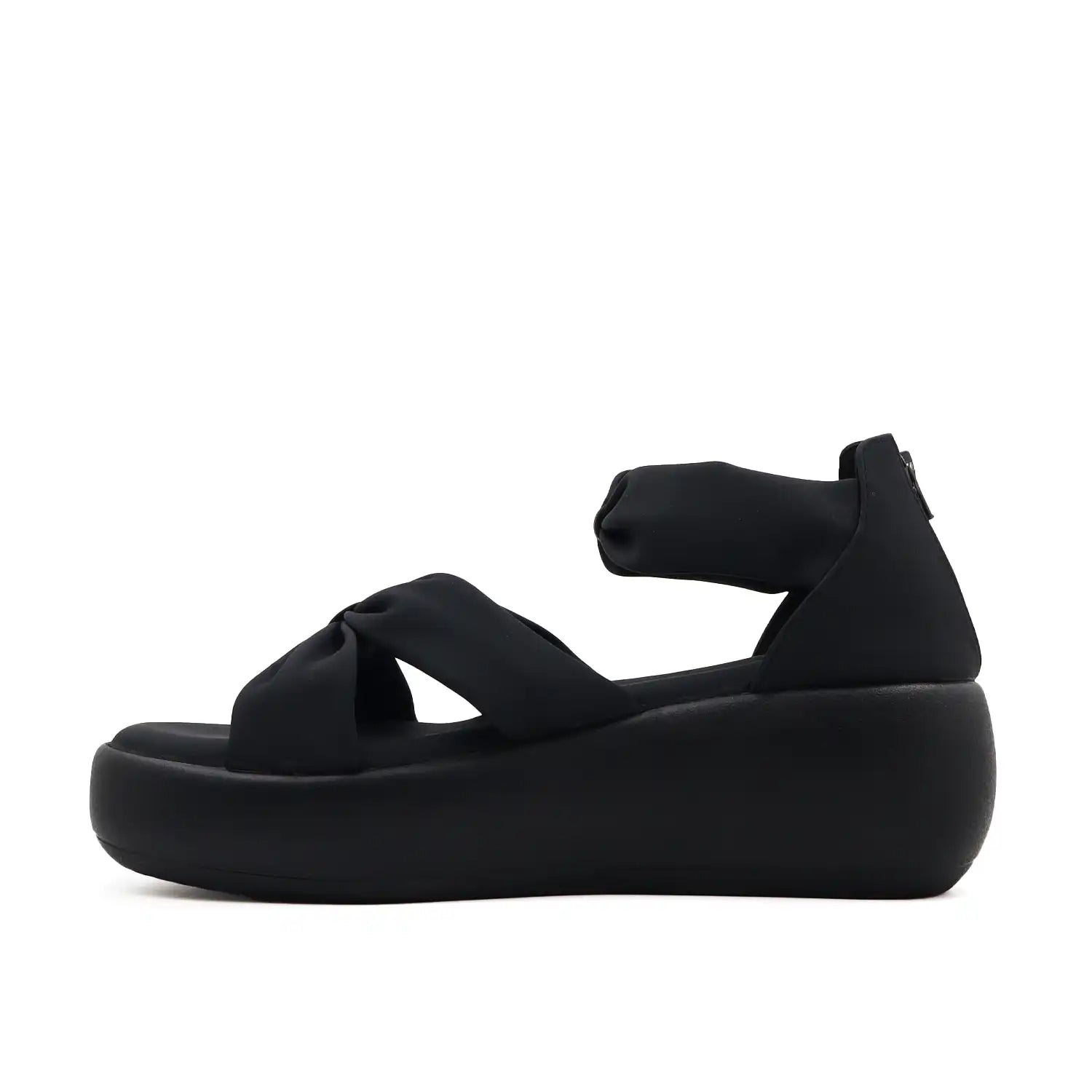 Oyoqchi women's 2 inch platform heel sandal side view