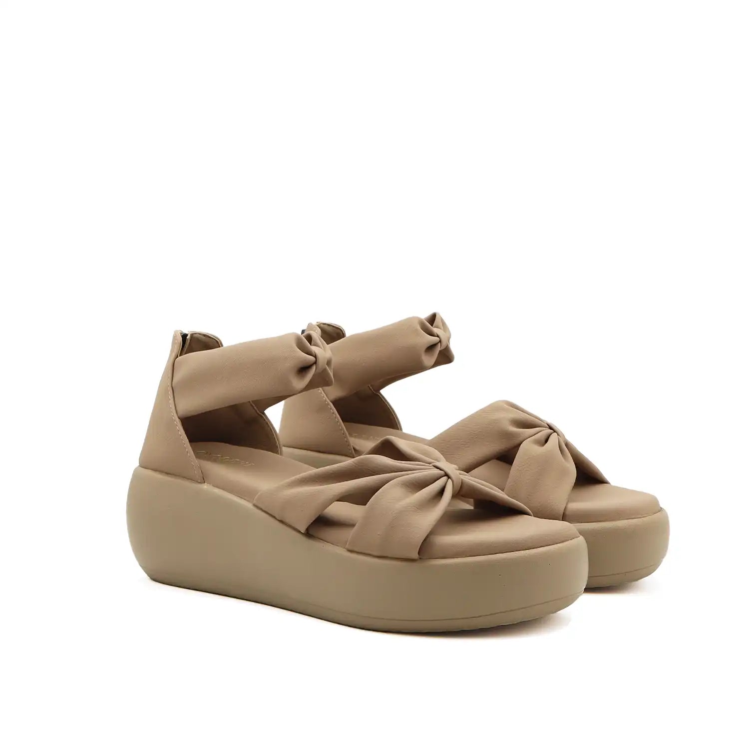 Women's 2 inch platform sandals with comfortable insole