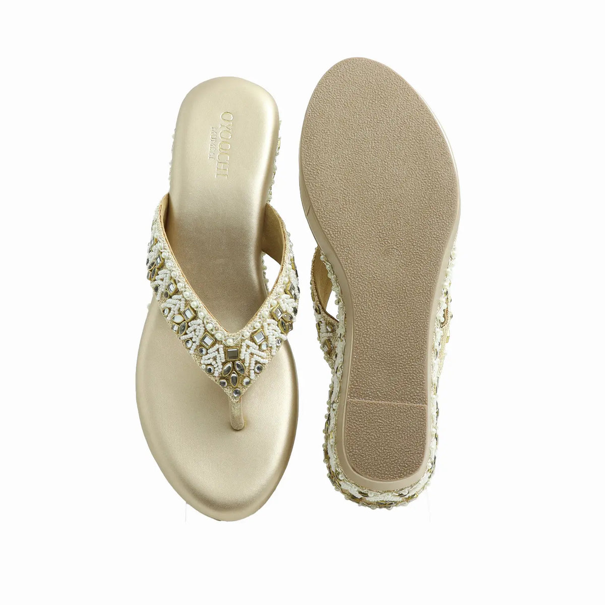 Embellished Platform Wedges