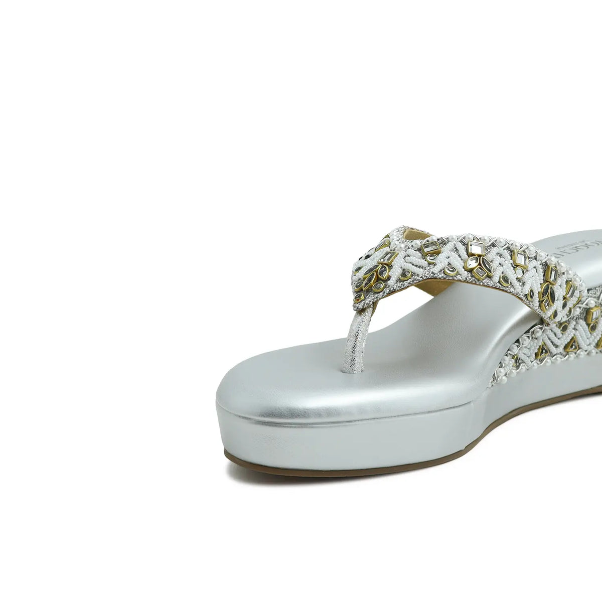 Embellished Platform Wedges