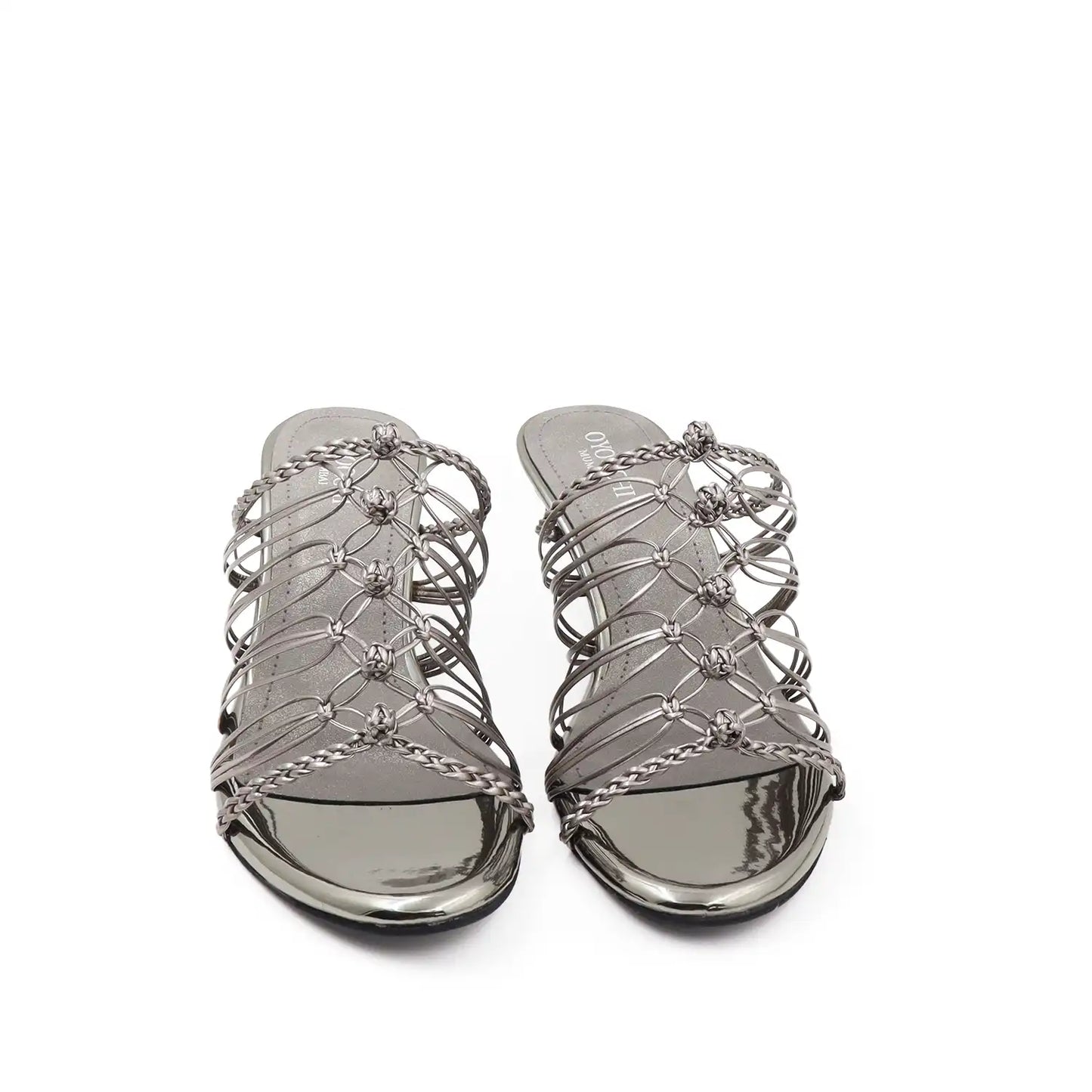 Knot Strap Kitten Heel