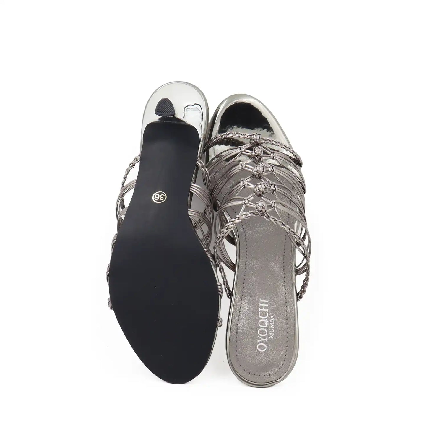 Knot Strap Kitten Heel