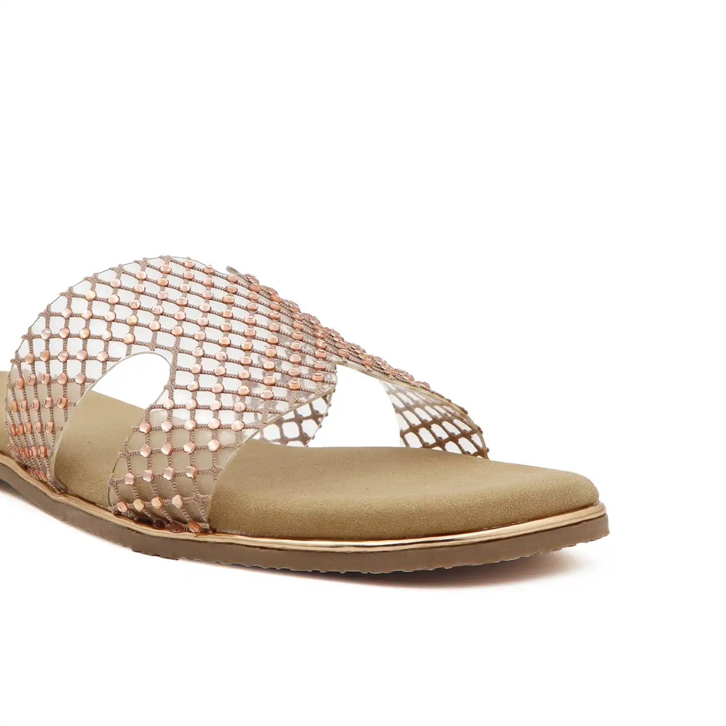 Crystal Comfort Flats