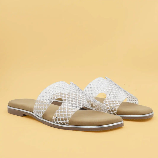 Crystal Comfort Flats