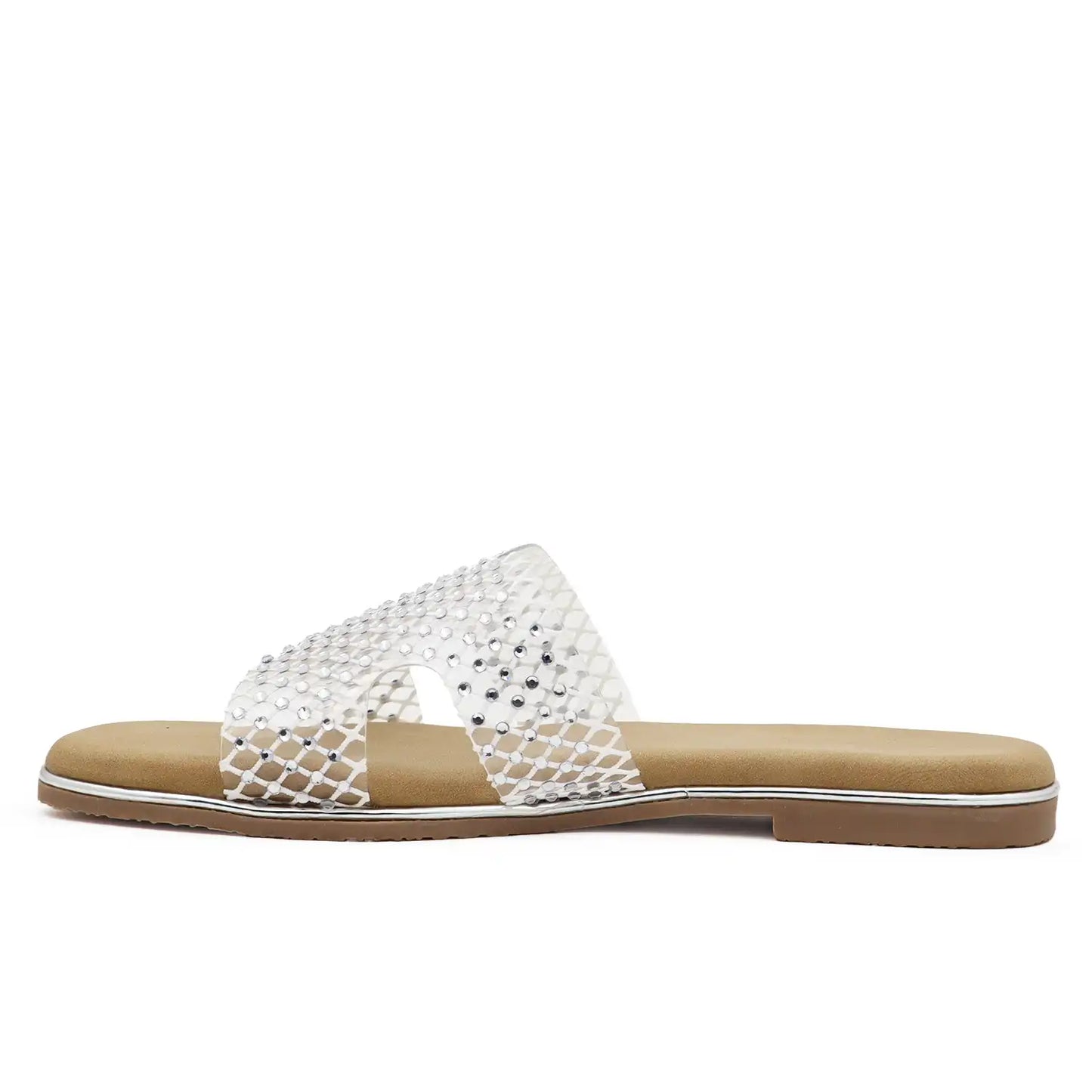 Crystal Comfort Flats