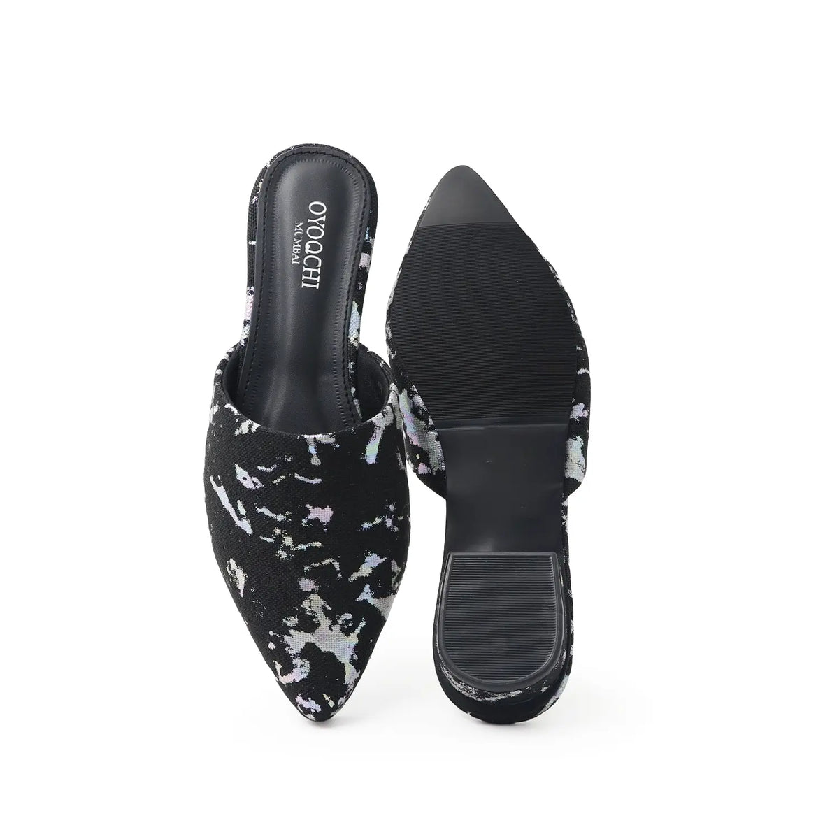 Noir Mules