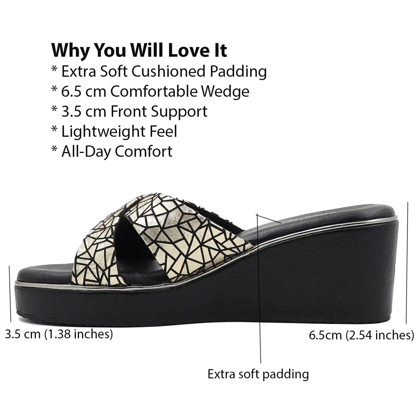 Serah Comfort Wedge Sandal