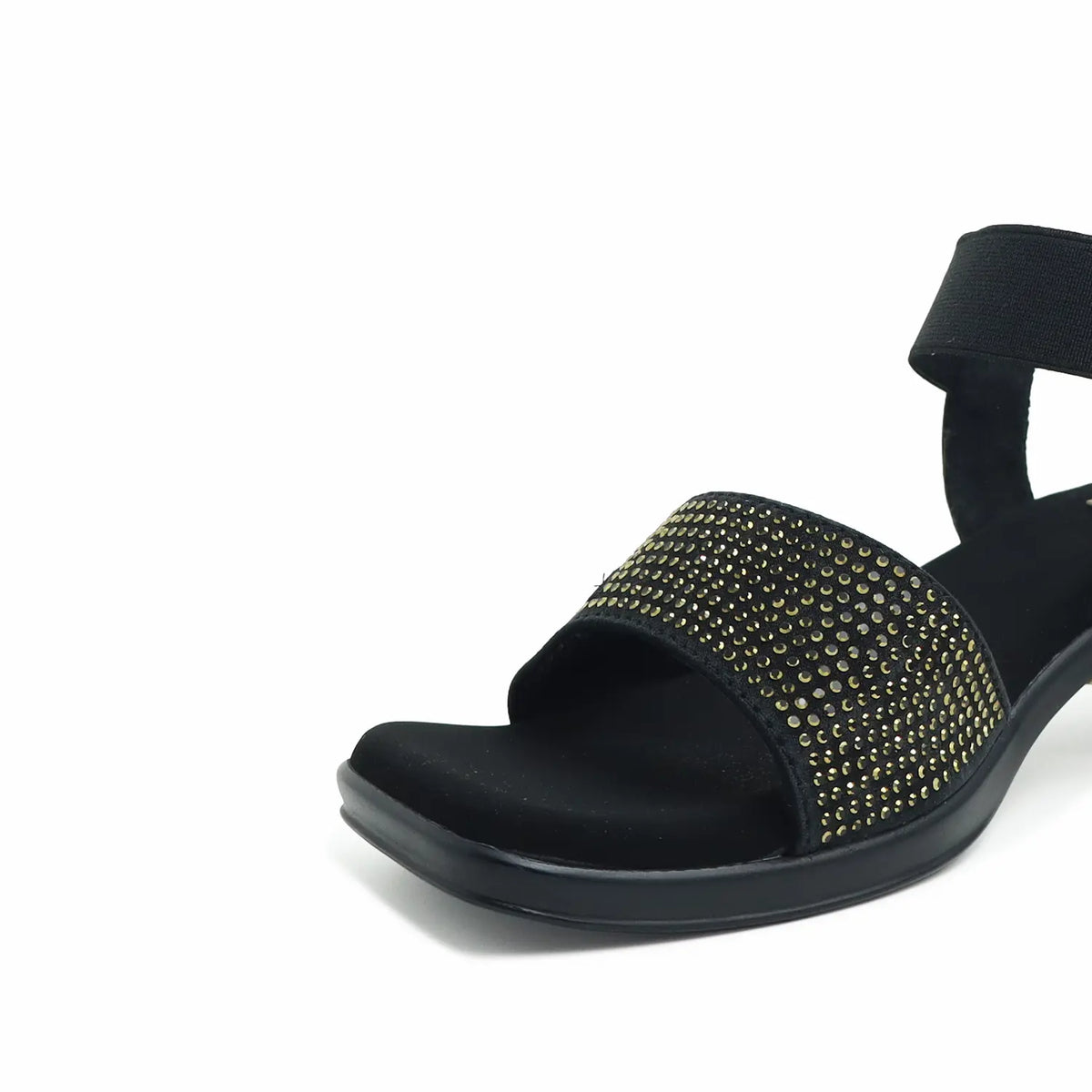 Studded Comfort Heels