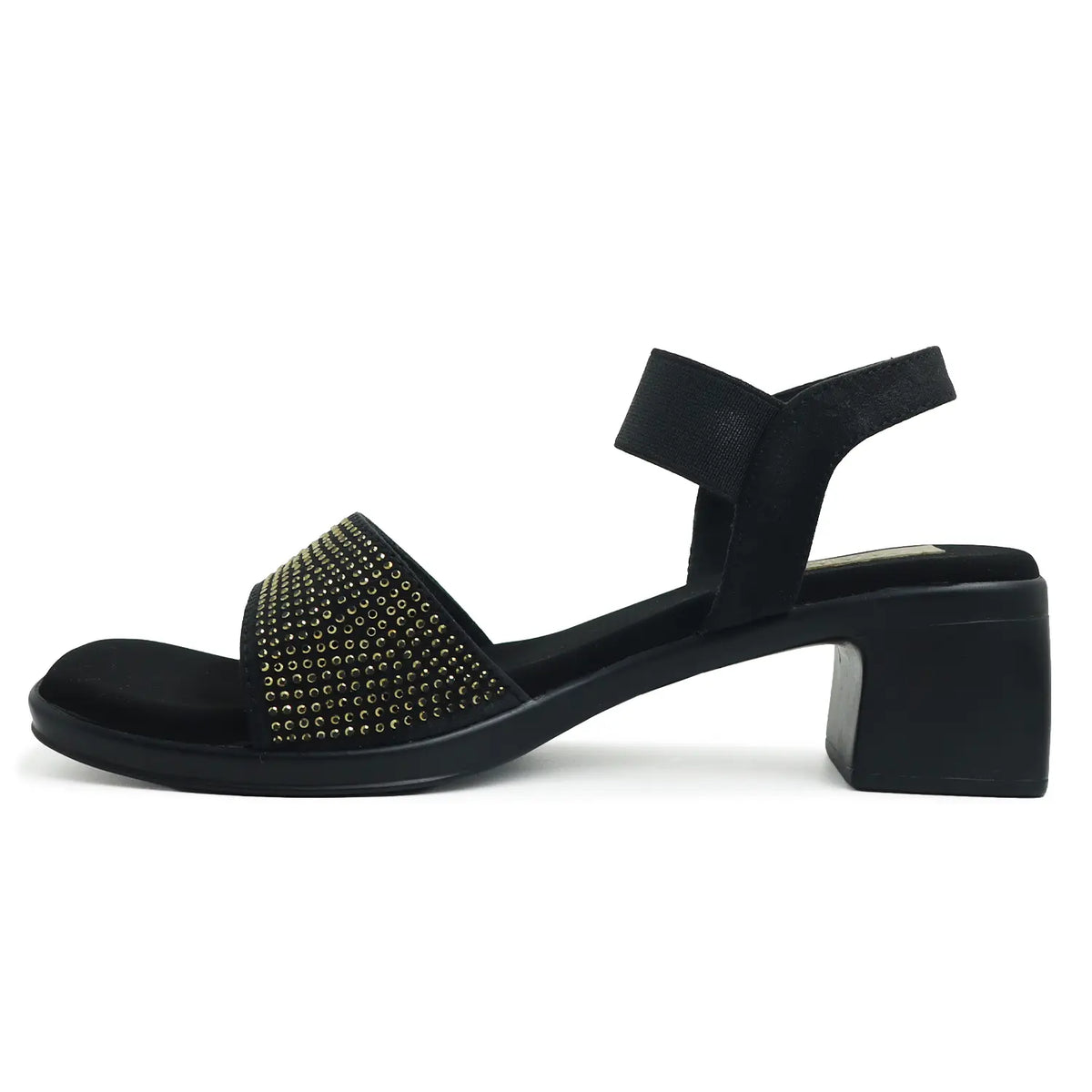 Studded Comfort Heels